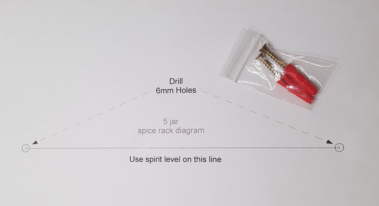 Oil & Spice Rack